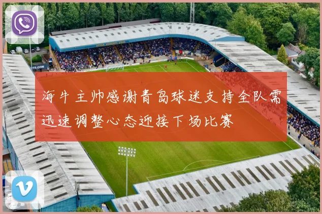 海牛主帅感谢青岛球迷支持全队需迅速调整心态迎接下场比赛